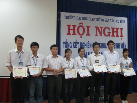 Thông báo về việc tổ chức nghiệm thu đề tài NCKH sinh viên năm học 2013-2014