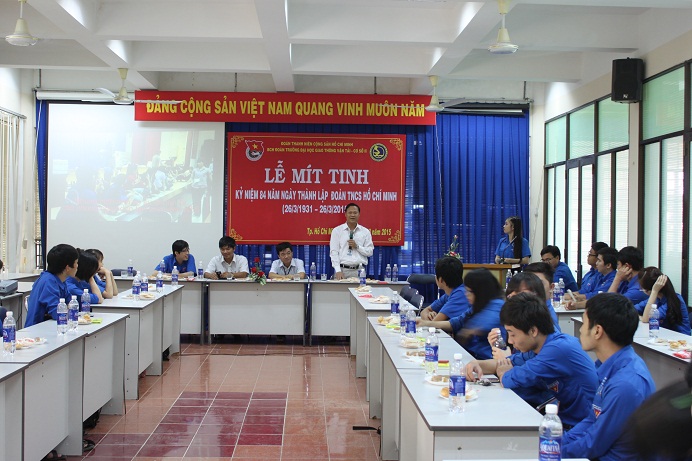 Đoàn trường tổ chức lễ kỷ niệm 84 năm ngày thành lập Đoàn Thanh niên Cộng sản Hồ Chí Minh