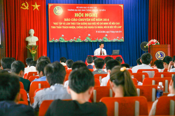 Hội nghị chuyên đề 2014: Học tập và làm theo tấm gương đạo đức Hồ Chí Minh về nêu cao tinh thần trách nhiệm, chống chủ nghĩa cá nhân, nói đi đôi với làm