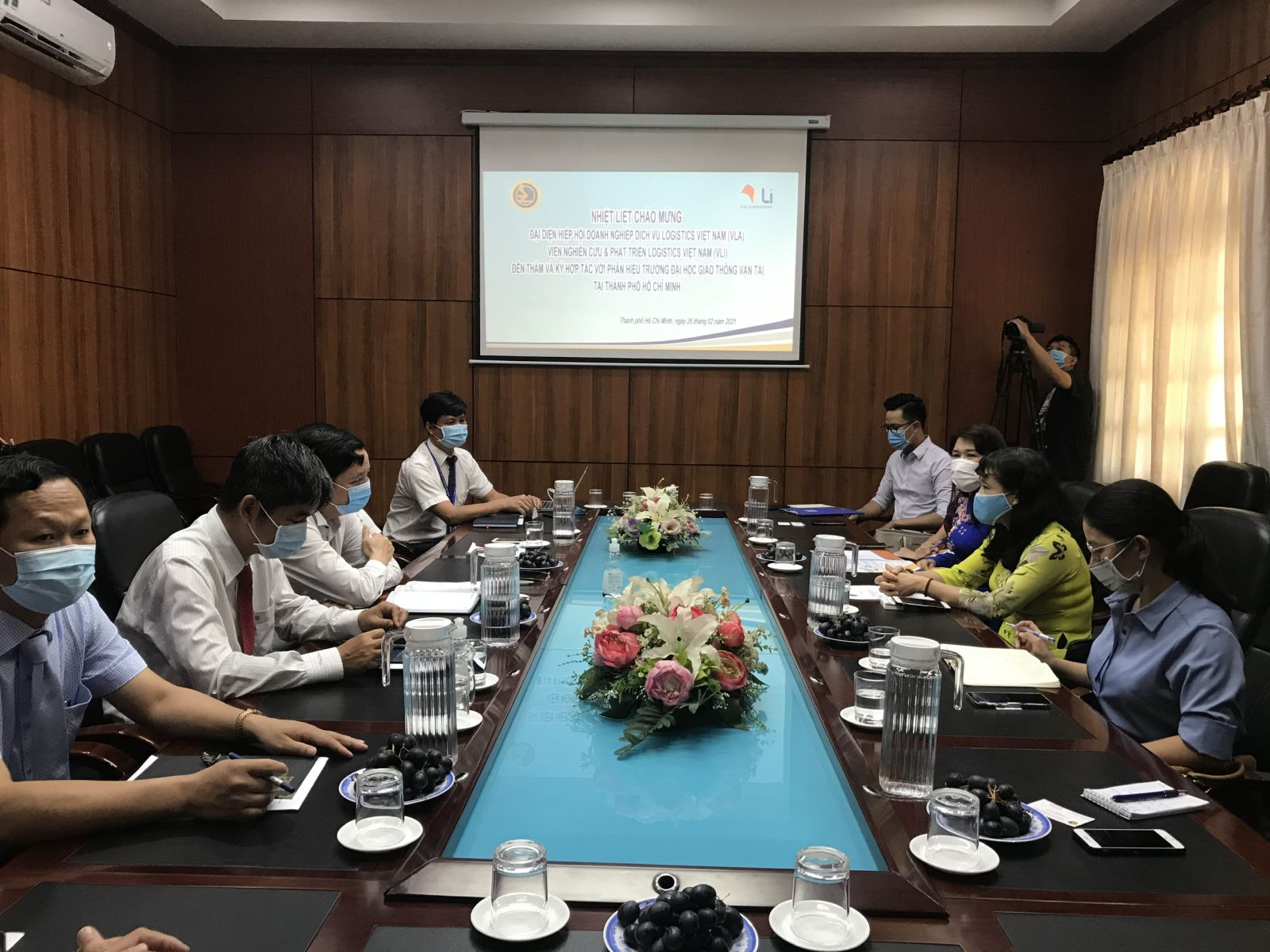 Lễ ký thỏa thuận hợp tác với Viện nghiên cứu và phát triển Logistics Việt Nam (VLI)